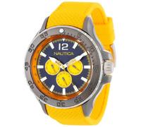 Nautica Men's N18675G NST Aluminum Multifunction Stainless Steel Watch