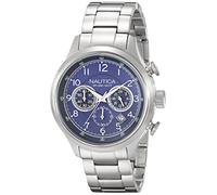 Nautica Men's N19630G NCT 16 Analog Display Japanese Quartz Silver Watch