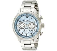Nautica Men's N19631G NCT 16 Analog Display Japanese Quartz Silver Watch