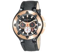 Nautica Men's N28507G NCS-100 Black Polyurethane Strap Chronograph Watch
