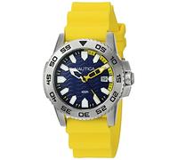 Nautica Men's NAD12530G NSR 20 Analog Display Quartz Yellow Watch