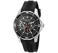 Nautica Men's NAD13523G NST 10 Analog Display Quartz Black Watch