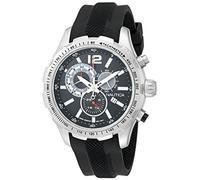 Nautica Men's NAD15512G NST 30 Analog Display Quartz Black Watch