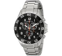 Nautica Men's NAD17509G NST 19 Analog Display Japanese Quartz Silver Watch