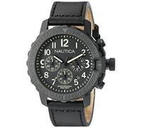Nautica Men's NAD21006G Nms 01 Analog Display Analog Quartz Black Watch