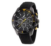 Nautica Men's NAPNOS302 Nautica One Black Silicone Strap Watch