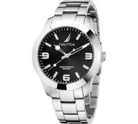 Nautica Nappbf205 42mm 10atm Quartz Analogical Watch Silver Men