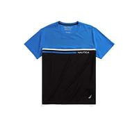Nautica Men's Navtech Colorblock Tee T-Shirt, Spinner Blue, XL