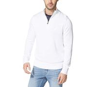 Nautica Men's Quarter-Zip Sweater, Bright White, S