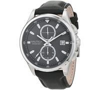 Nautica Men's Quartz Analog Watch with Leather Strap NAD16538G