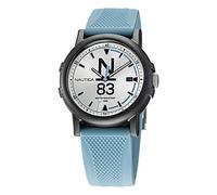 Nautica Men's Quartz Silicone Strap, Blue, 20 Casual Watch (Model: NAPEPS105)