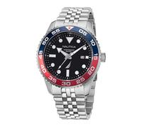 Nautica Men's Quartz Stainless Steel Strap, Silver, 22 Casual Watch (Model: NAPPBF139)
