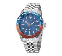 Nautica Men's Quartz Stainless Steel Strap, Silver, 22 Casual Watch (Model: NAPPBF146)