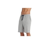 Nautica Men's Soft Knit Elastic Waistband Sleep Lounge Short, Grey Heather, Medium
