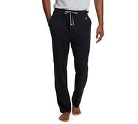 Nautica Men's Soft Knit Sleep Lounge-Pant Pajama Bottom, True Black, XL