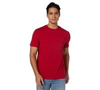 Nautica Men's Solid Crew Neck Short-Sleeve Pocket T-Shirt Red, XXXL Tall