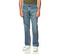 Nautica Men's Straight Fit Jeans, Rocky Point Blue, 32W x 34L