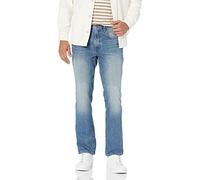 Nautica Men's Straight Light Cross Hatch Jean, Sand Wash, 40W x 30L