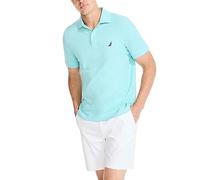 Nautica Men's Sustainably Crafted Deck Polo, Angel Blue, XL