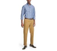 Nautica Men's Sustainably Crafted Solid Shirt, Riviera Blue, Medium