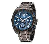 Nautica Men's Tin Can Bay Watch, Gunmetal/Blue/Silver, Modern