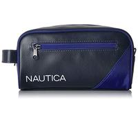 Nautica Men's Top Zip Travel Kit Toiletry Bag Organizer Packing