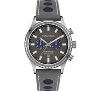 Nautica Men's Watch NAI18511G, Grey, Strap