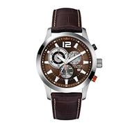 Nautica Men's Watch XL Analogue Quartz Leather A15548G