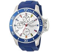 Nautica Men's Analogue Quartz Watch with Silicone Strap NAPBYS002