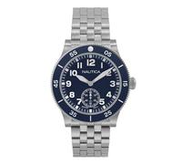 Nautica Men's Analogueico Quartz Watch with Stainless Steel Strap NAPHST005