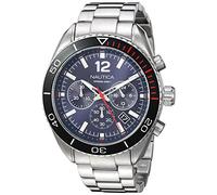 Nautica Men's Analogue Quartz Watch with Stainless Steel Strap NAPKBN004