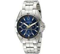 Nautica N13623G - Wristwatch Men's, Stainless Steel Silver Strap