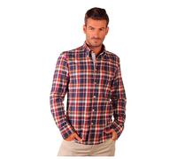 Nautica N23amwov301r Long Sleeve Shirt Red,Blue XL Men