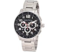Nautica N25521 m - Wristwatch Men's, Stainless Steel Silver Strap