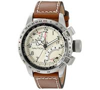 Nautica NAD24504G BFC Flyback Chrono Analogue Quartz Watch Brown