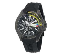 Nautica NCT Leeway Men's Black Silicone Strap Watch (Model: NAPLWS603)