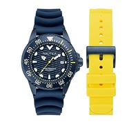 Nautica Men's Analog Quartz Watch with Silicone Strap NAPSDS506
