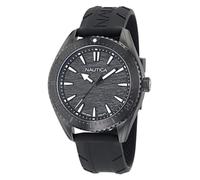 Nautica NCT Windward Men's Black Silicone Strap Watch (Model: NAPWWS603)