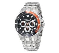Nautica Men's Analog Quartz Watch with Stainless Steel Strap NAPNSS503