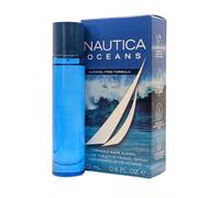 Nautica Oceans Eau de Toilette Travel Spray 20ml Alcohol Free Formula Nautica