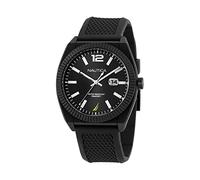 Nautica Pacific Beach NAPPBS302 Men's Wheat Black PU Fibre Strap Watch