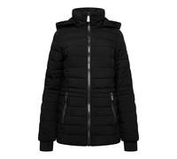 Nautica Hooded Puffer Jacket In Black Black L
