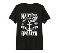 Nautica Regatta Association Maritime Vintage Anchor Premium T-Shirt