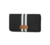 Nautica Seaside Slim Womens Wallet RFID Blocking Credit Card Holder, Coin Purse, Checkbook Organizer Clutch, Small Vegan Leather Wallet for Travel, Black