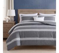 Nautica Set, Cotton, Grey, Queen Comforter