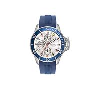 Nautica Unisex Adult Quartz Watch with Silicone Strap NAPBSP901
