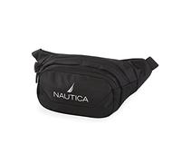 NAUTICA Unisex's Fanny Pack Waist, Black, One Size