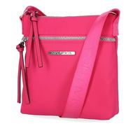 Nautica Women Diver Nylon Small Crossbody Bag Purse with Adjustable Shoulder Strap Cross Body, Zipper Up Raspberry, One Size