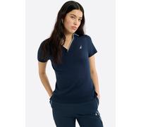 Nautica Women's Adalynn Polo Shirt in Dark Navy | Size: 10 Nautica Dark Navy 10