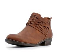 Nautica Women's Ankle Boot with Side Zipper - Stylish Dress Boot for Women | Featuring a Low Heel, Chic Design, and Versatile Sizing | The Perfect Ankle Bootie for Dressy and Casual Occasions - Alara,